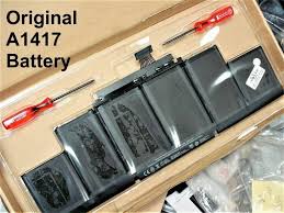 MacBook Pro 15 inch Retina A1398 A1417 Apple A1398 15'' 2012 2013 Retina MC975 Apple EMC 2512, EMC 2673, 020-7469-A MC975 MC975LL/A MC976 MC976LL/A MD831 MD831LL/A ME664 ME664LL/A ME665 ME665LL/A ME698 ME698LL/A Batarya Orjinal Pil